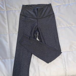Nike DRI-FIT leggings 7/8 length dark grey, size medium